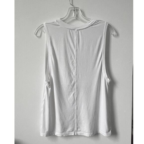 RARE Lululemon Muscle Tank Top White 6 - Picture 3 of 5